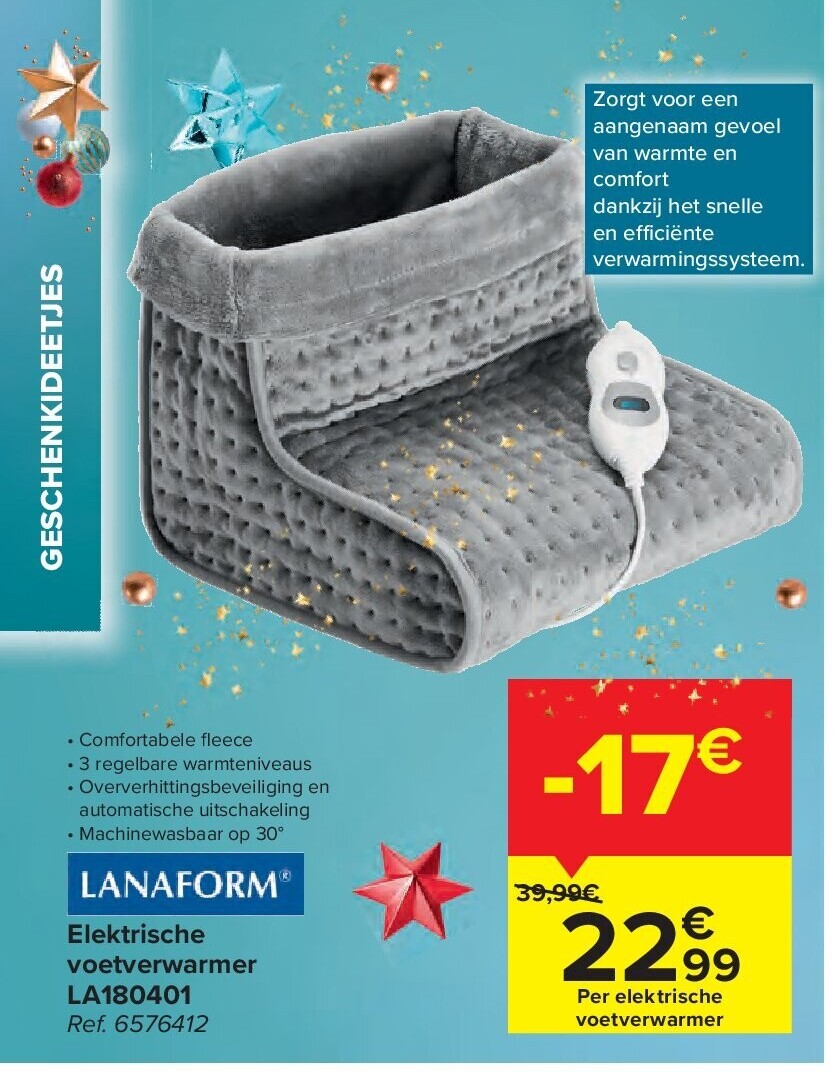Elektrische voetverwarmer LA180401