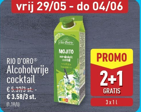Alcoholvrije cocktail