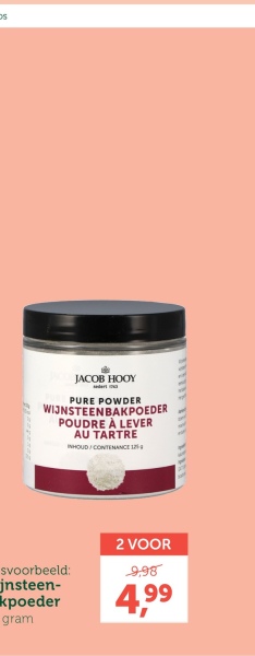 Wijnsteen- bakpoeder