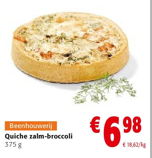 Quiche zalm-broccoli