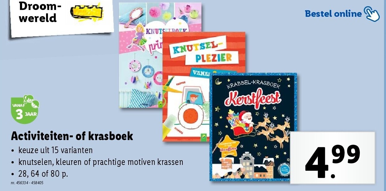 Activiteiten- of krasboek