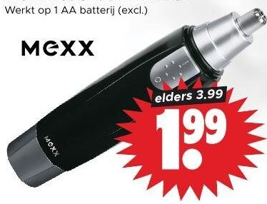 Mexx neushaartrimmer