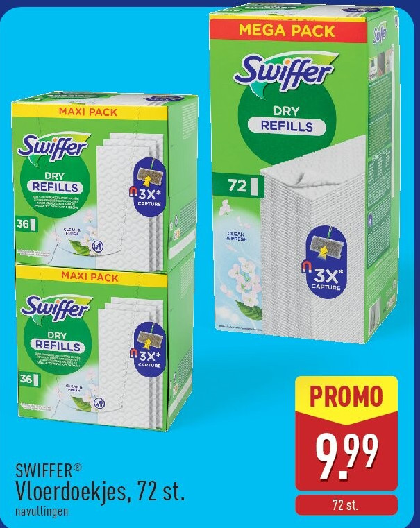 Vloerdoekjes, 72st.