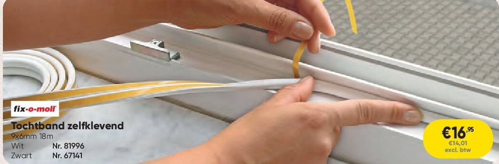 Tochtband zelfklevend