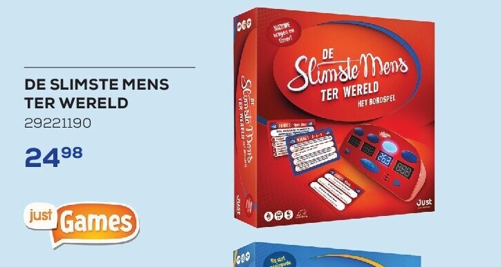 DE SLIMSTE MENS TER WERELD