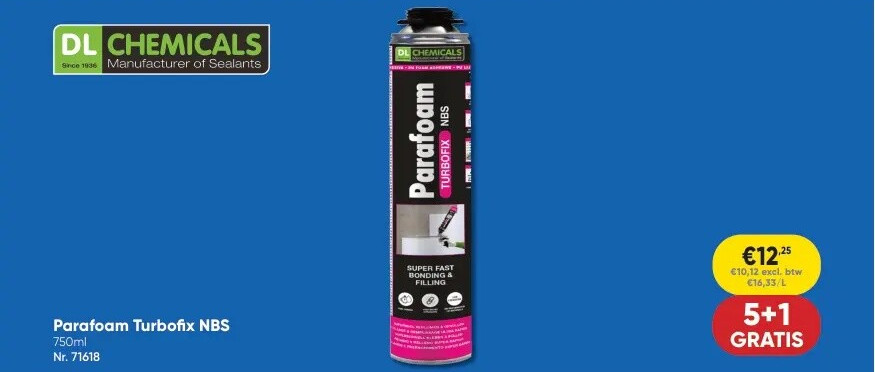 Parafoam Turbofix NBS 750ml Nr. 71618
