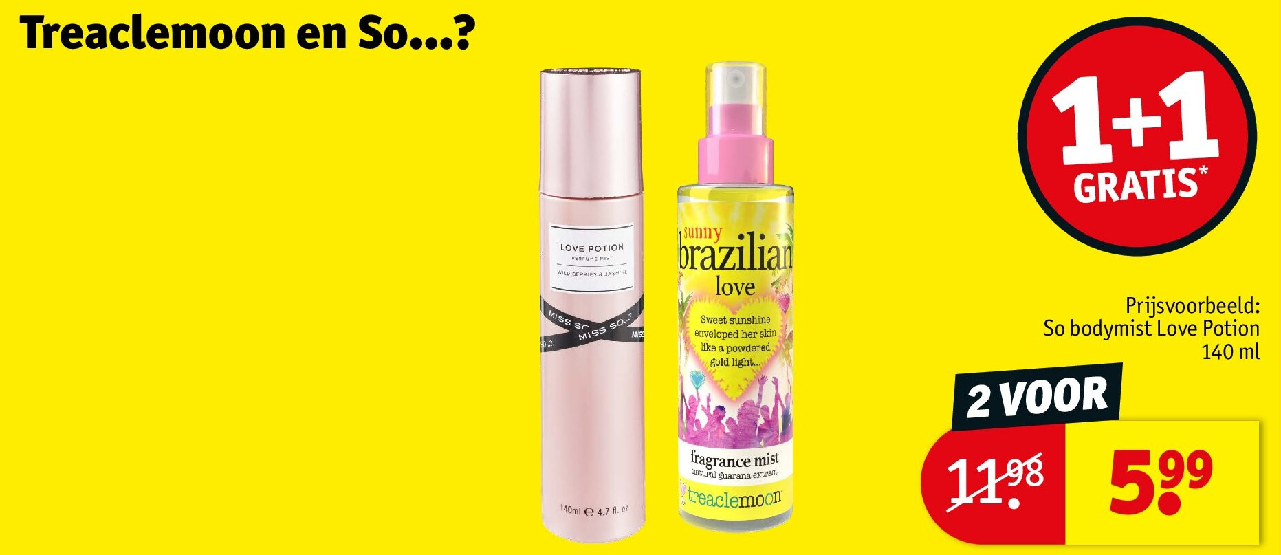 So bodymist Love Potion 140 ml