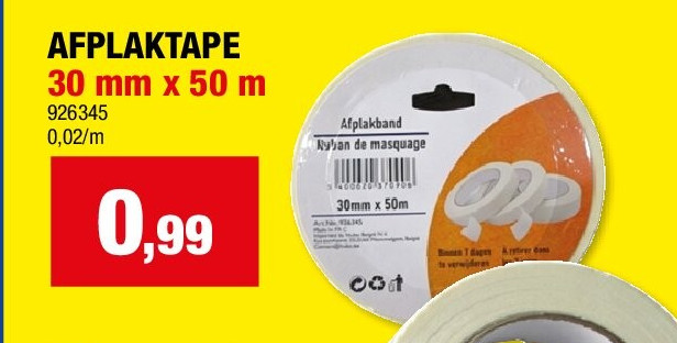 AFPLAKTAPE 30 mm x 50 m