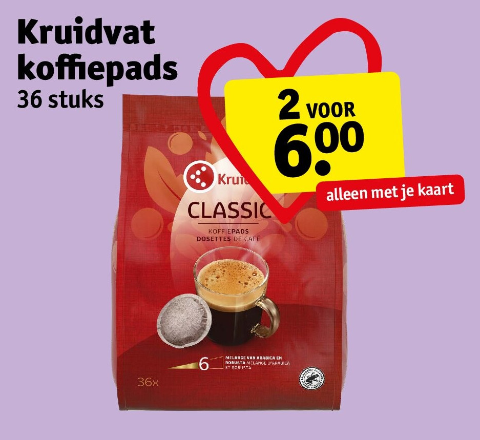 Kruidvat koffiepads