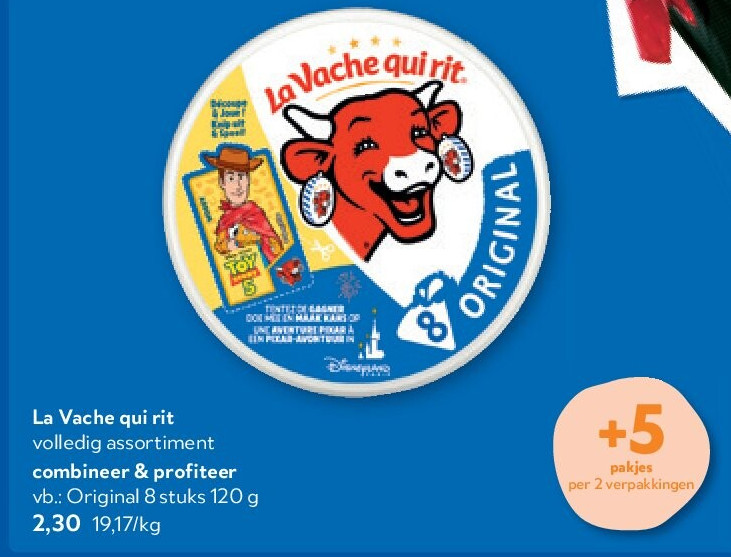 La Vache qui rit Original 8 stuks 120 g