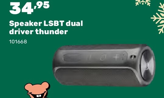 Speaker LSBT dual driver thunder