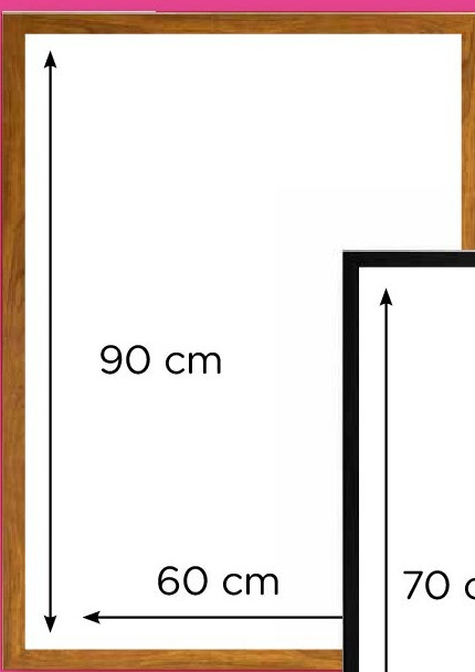 Grote fotolijst Basic 60x90 cm