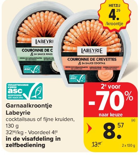 Garnaalkroontje Labeyrie