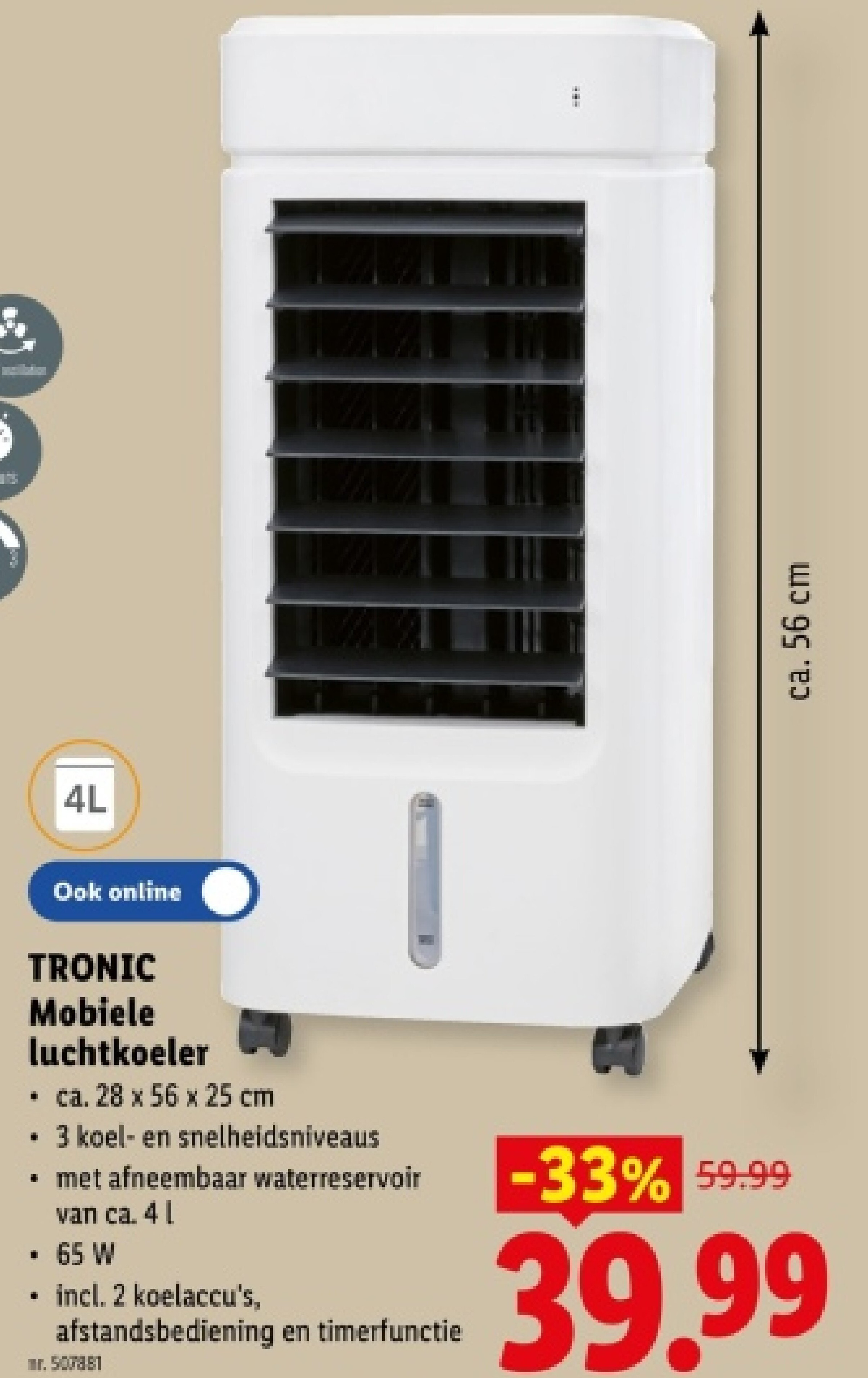 Mobiele luchtkoeler