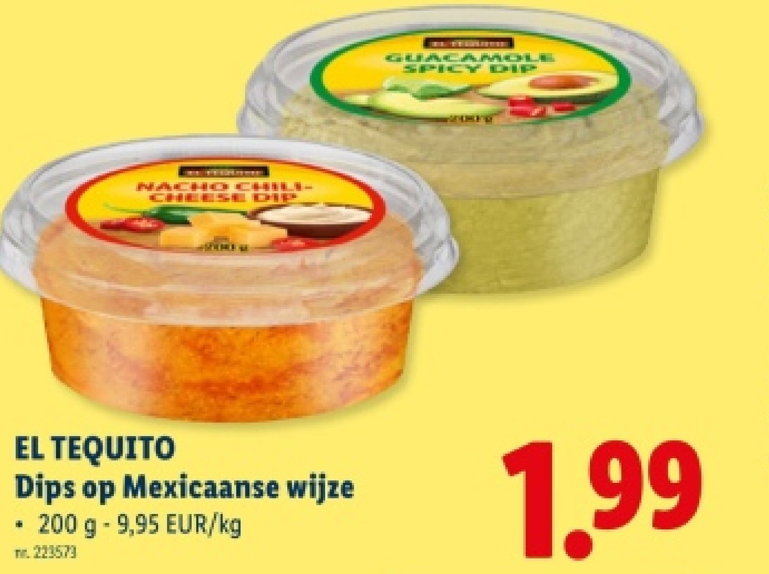 Dips op Mexicaanse wijze