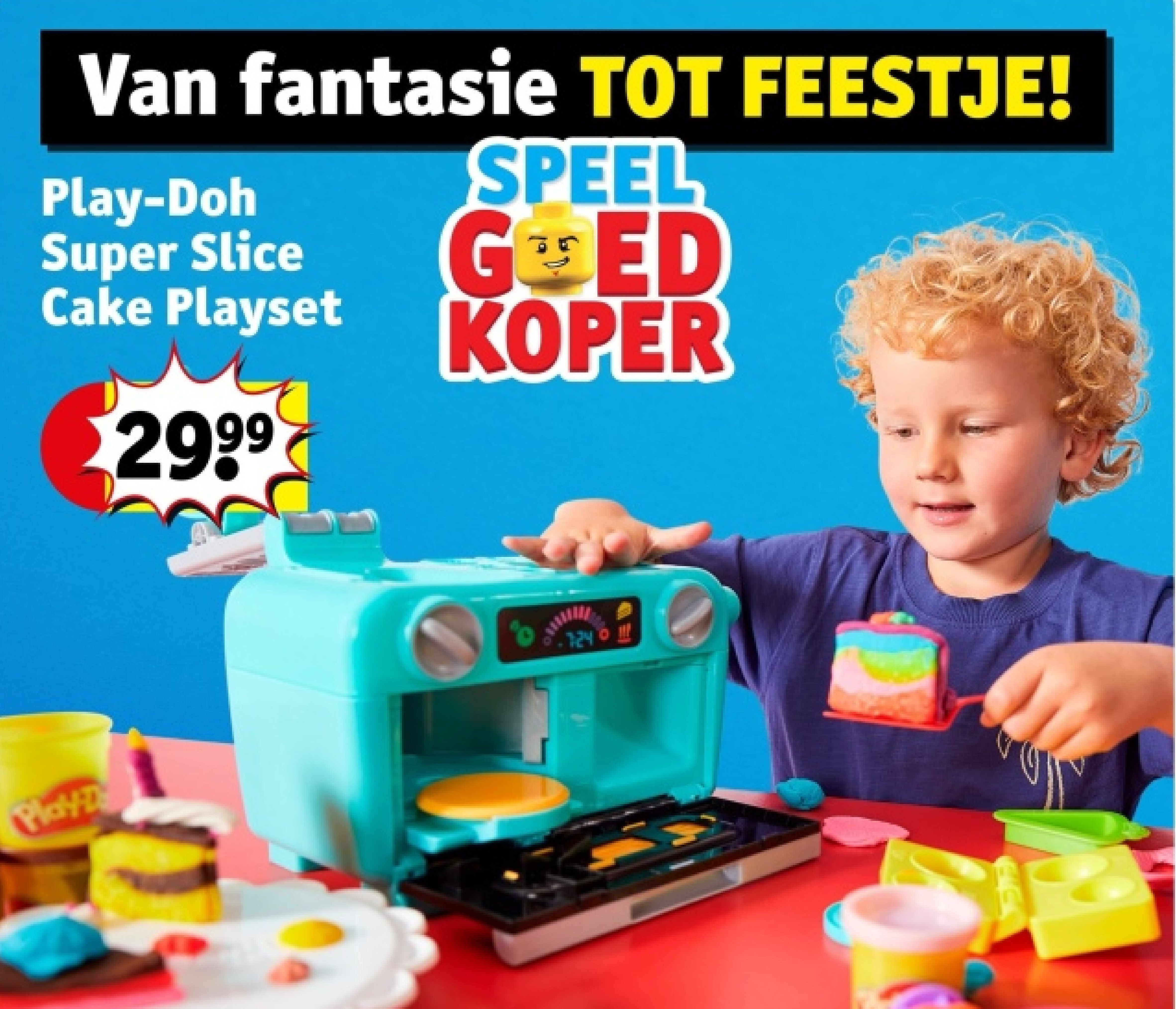 Play-Doh Super Slice Cake Playset