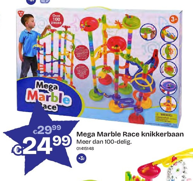 Mega Marble Race knikkerbaan