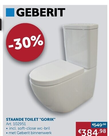 STAANDE TOILET "GORIK"