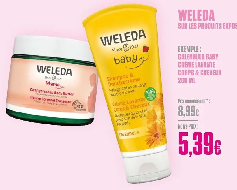 Calendula Baby Crème Lavante Corps & Cheveux 200 ml