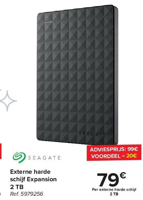 Extrne harde schijf Expansion 2 TB