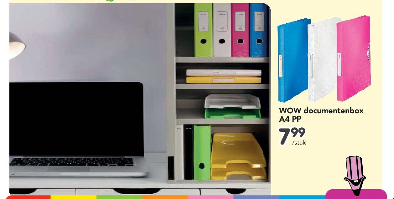 WOW documentenbox A4 PP