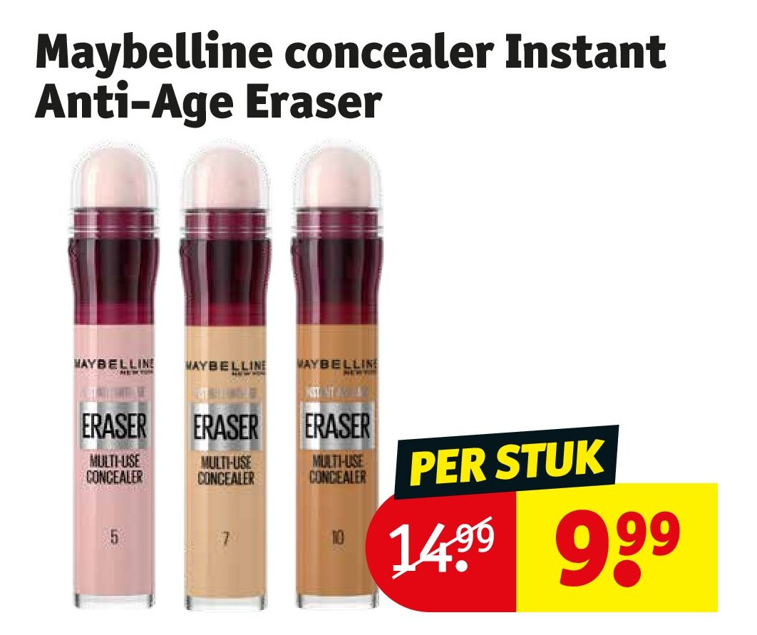 Maybelline concealer Instant Anti-Age Eraser