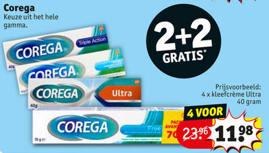 Kleefcrème Ultra 40 gram