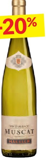 Muscat AOP Alsace Hauller Wit
