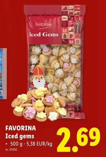 Iced gems