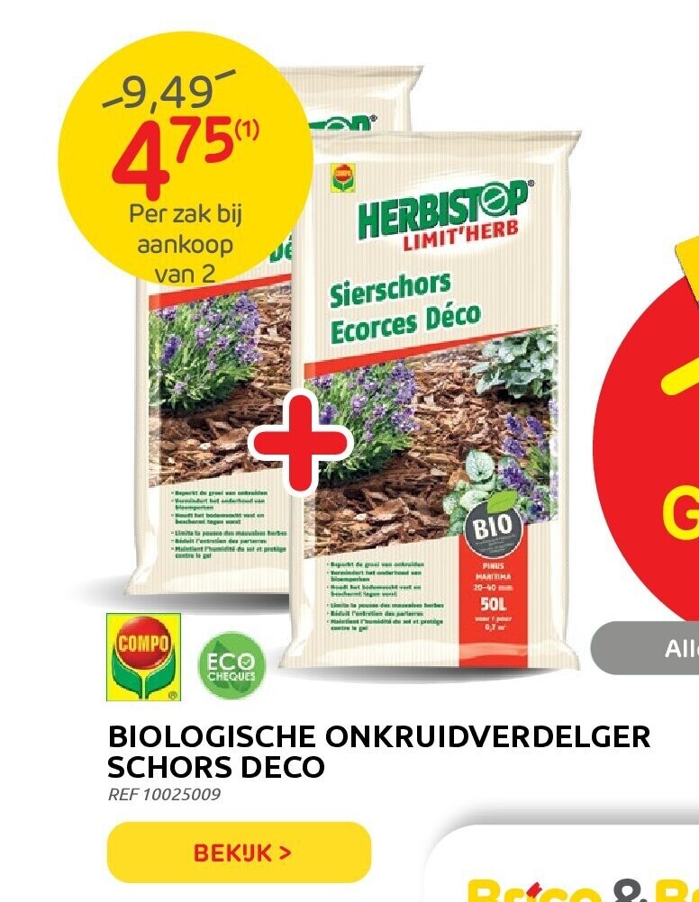 BIOLOGISCHE ONKRUIDVERDELGER SCHORS DECO