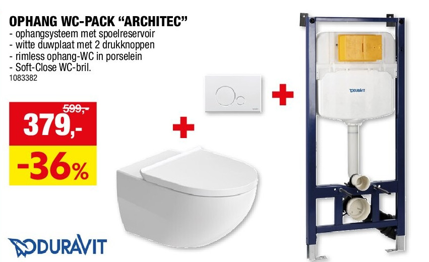 OPHANG WC-PACK “ARCHITEC”