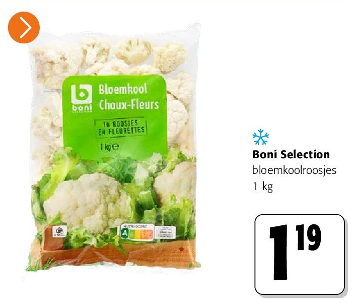 Boni Selection bloemkoolroosjes 1 kg