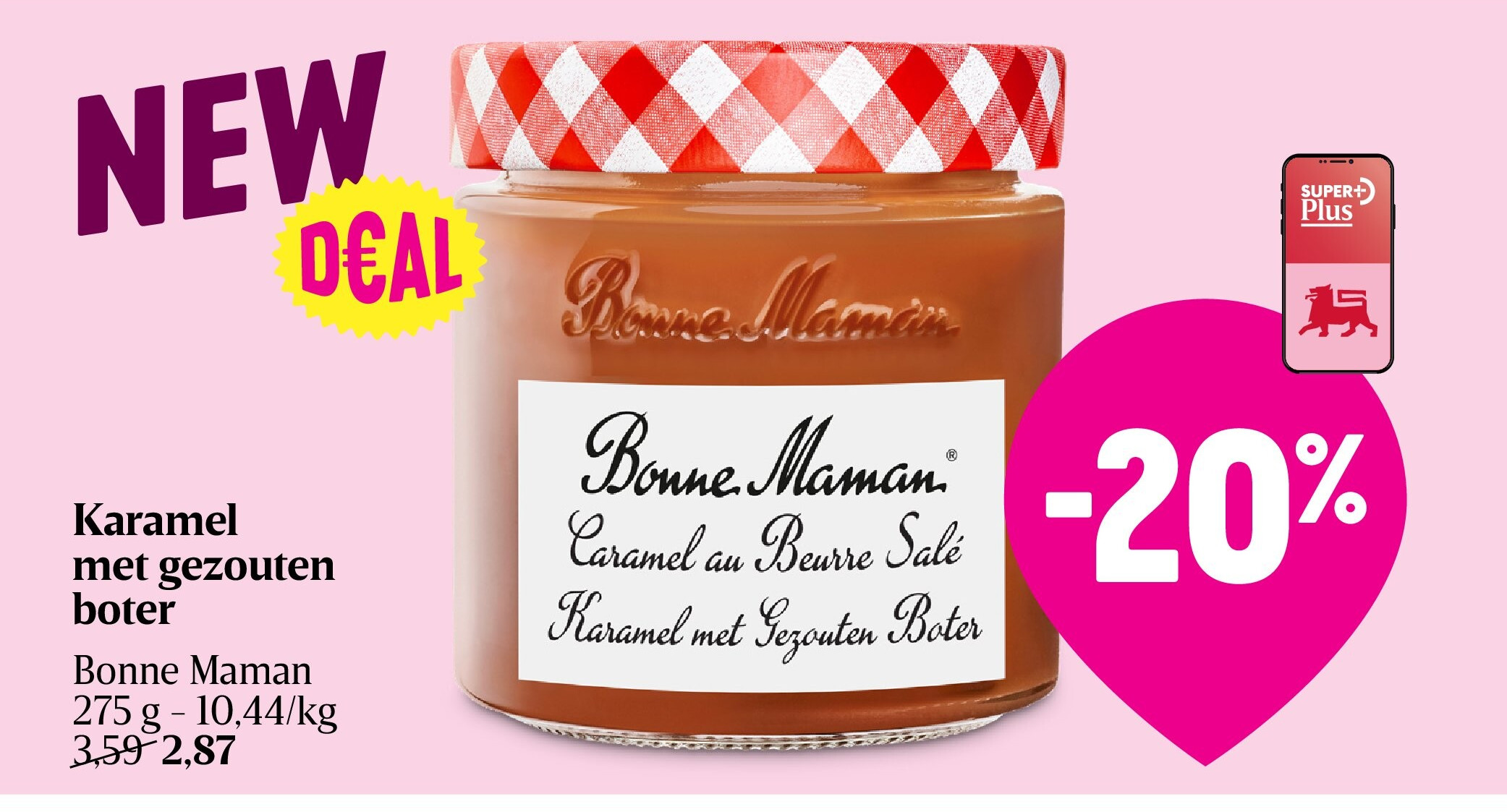 Karamel met gezouten boter