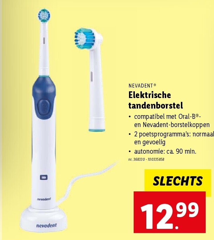 Elektrische tandenborstel