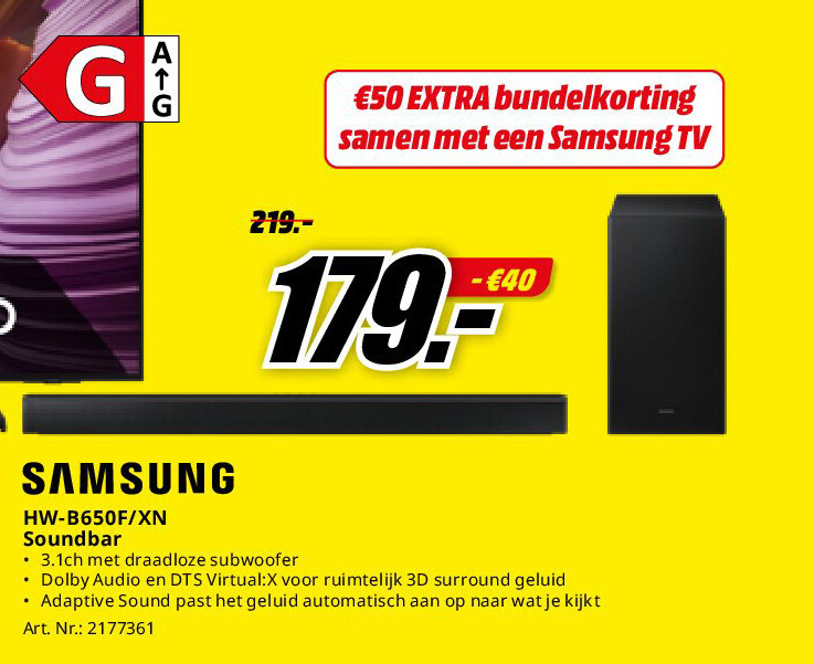 Samsung HW-B650F/XN Soundbar