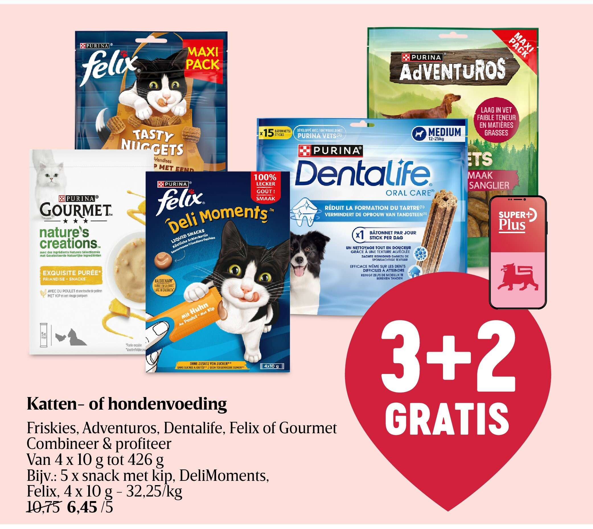 Katten- of hondenvoeding