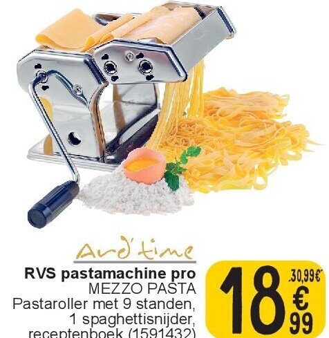RVS pastamachine pro