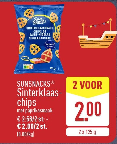 Sinterklaas­ chips
