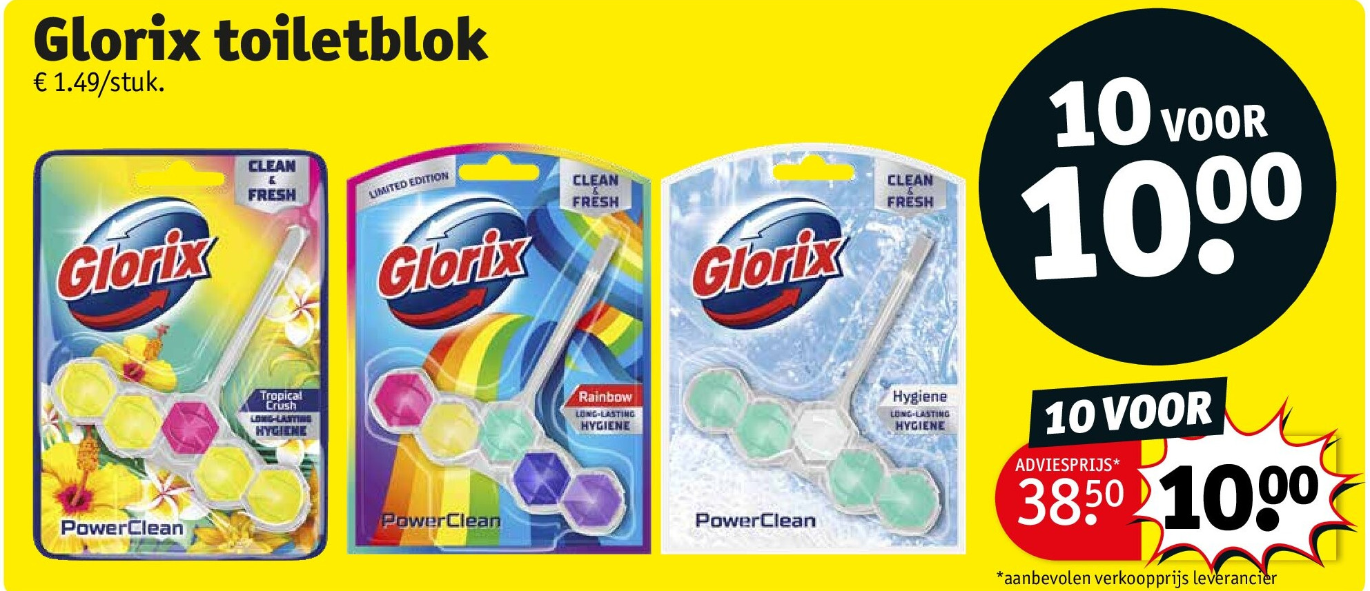 Glorix toiletblok