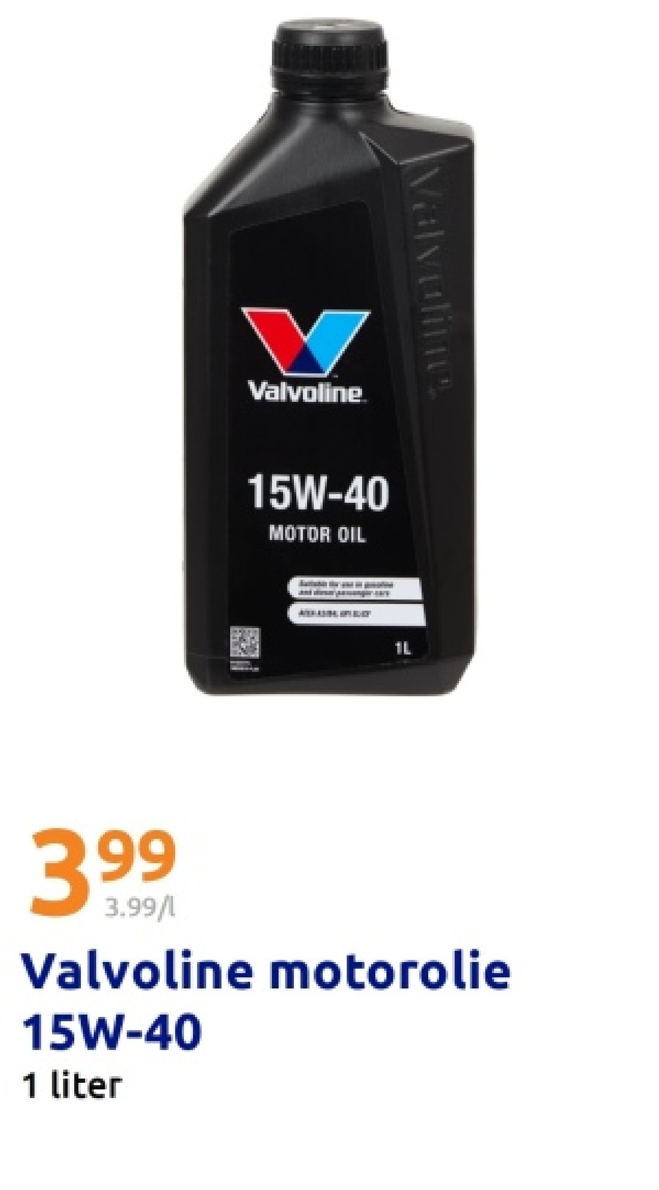 Valvoline motorolie 15W-40