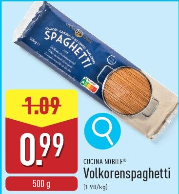 Volkorenspaghetti