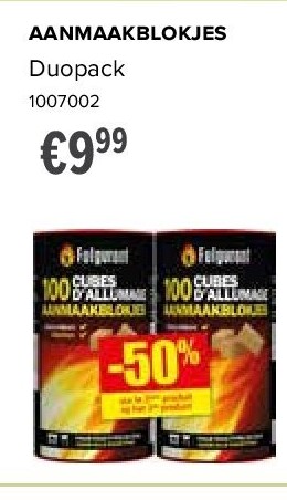 aanmaakblokjes Duopack