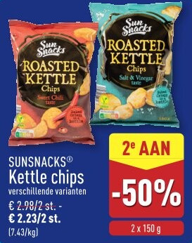 Kettle chips