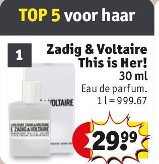 Zadig & Voltaire This is Her! 30 ml