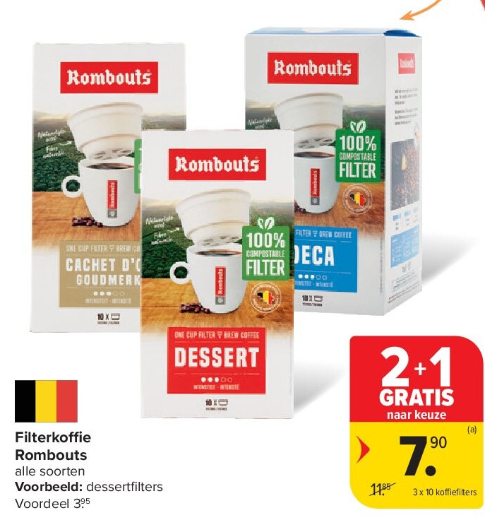 Filterkoffie Rombouts