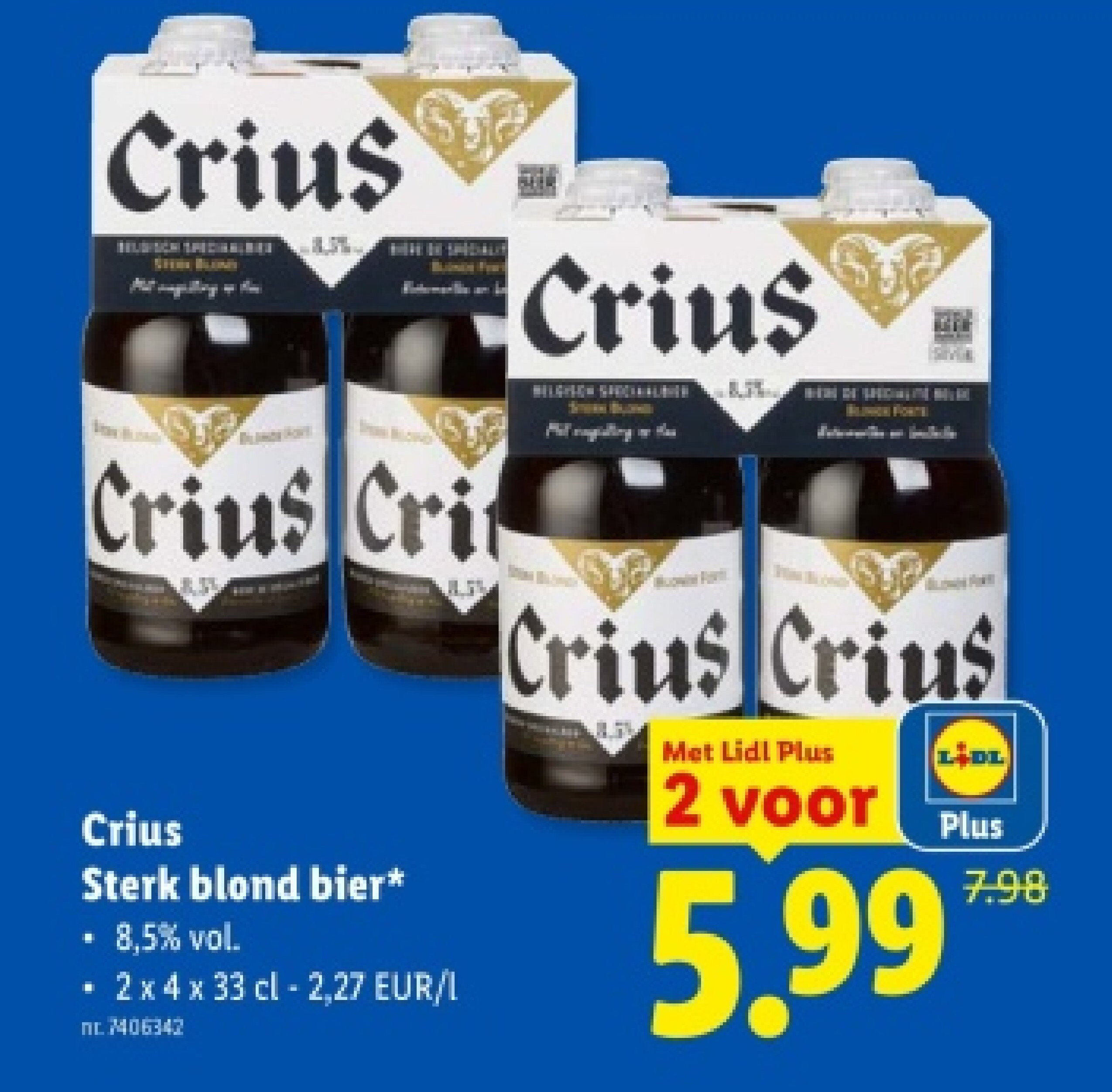 Sterk blond bier