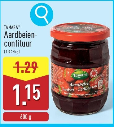 Aardbeien- confituur