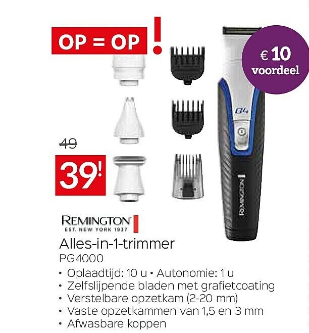 REMINGTON Alles-in-1-trimmer PG4000