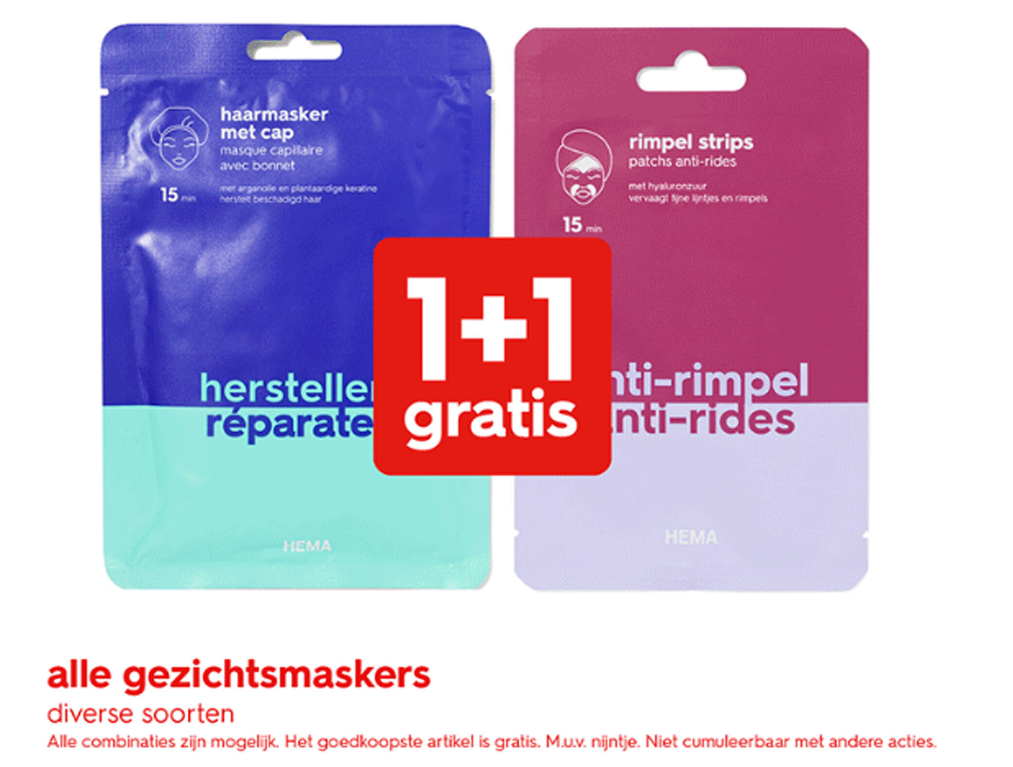 alle gezichtsmaskers