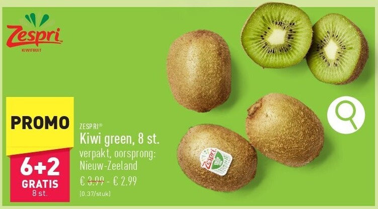 Kiwi green, 8 st.